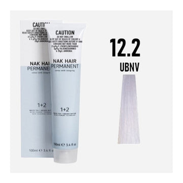 NAK Permanent Colour - Ultimate Blonde Natural Violet N12.2 100ml