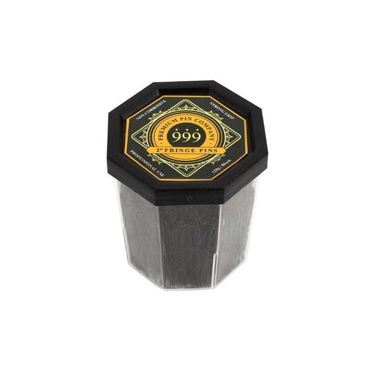 999 2” Fine Fringe Pins Black