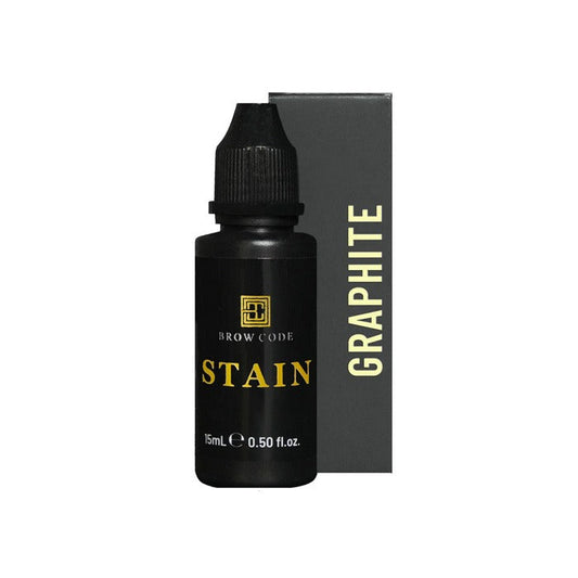 Brow Code Stain Hybrid Brow Dye 15ml - Graphite