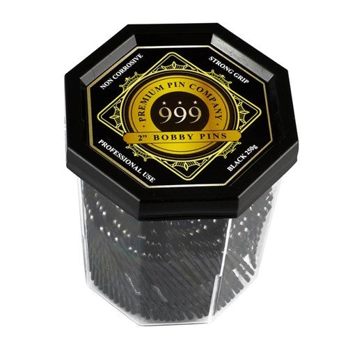 999 Bobby Pins Black 2In 250G