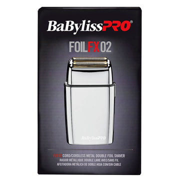 BabylissPRO Double Foil Shaver Silver
