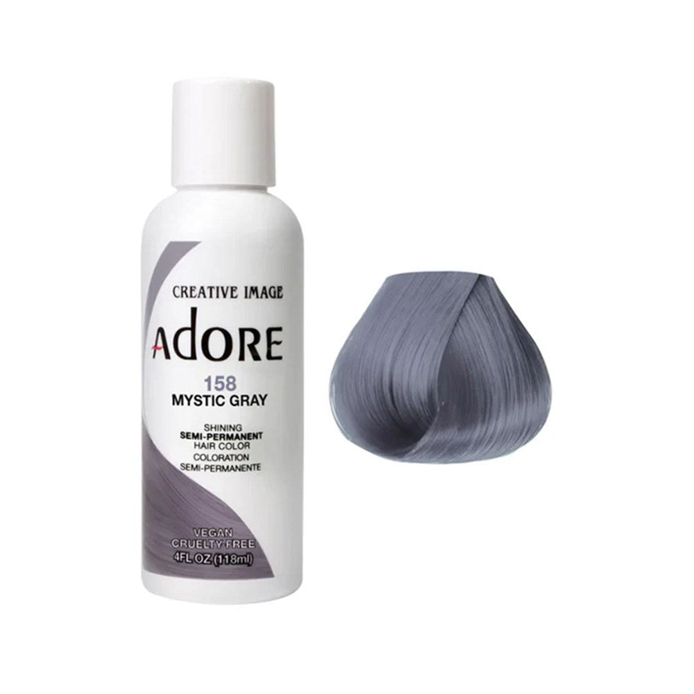 Adore Semi Permanent Color -  Mystic Gray 158 118ml