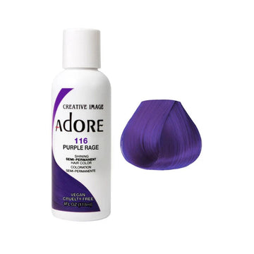 Adore Semi Permanent Color -  Purple Rage 116 118ml