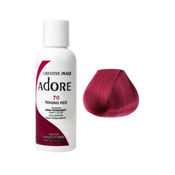 Adore Semi Permanent Color -  Raging Red 70 118ml