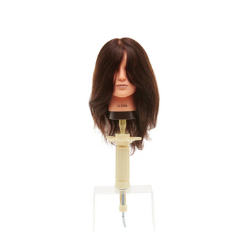 Angel Extensions Mannequin Training Head 100% Human Hair - Brown