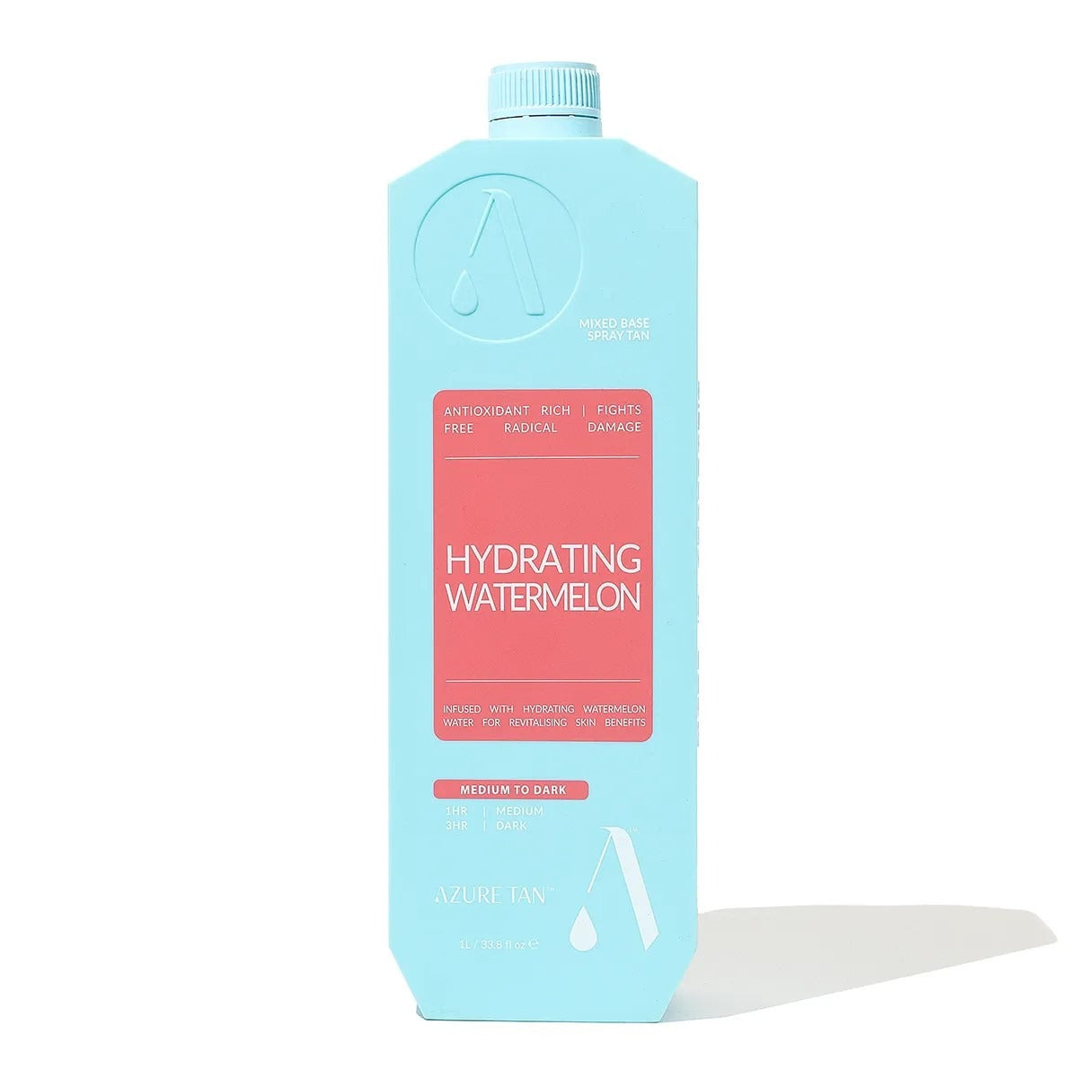Azure Tan Pro Mist - Hydrating Watermelon - Medium To Dark 1l