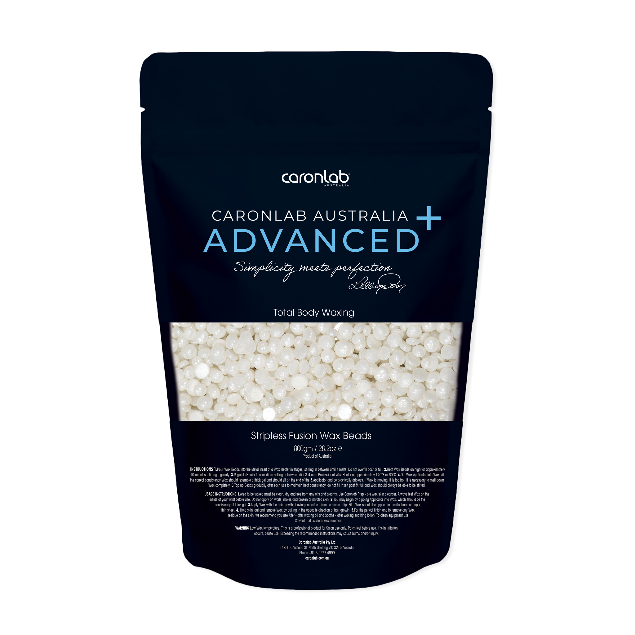 Caron Advanced+ Stripless Fusion Wax Beads - 800gm