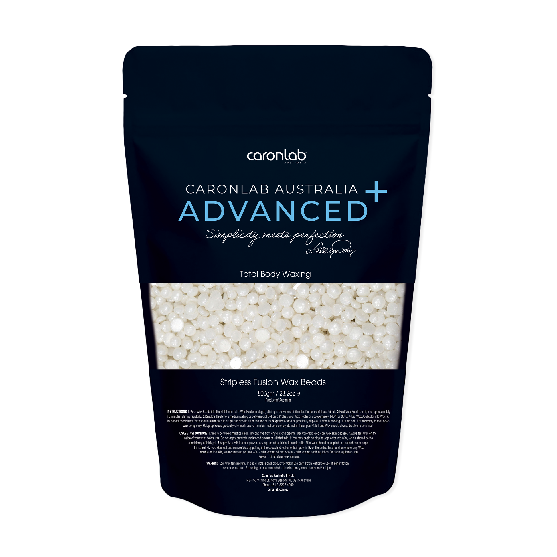 Caron Advanced+ Stripless Fusion Wax Beads - 800gm