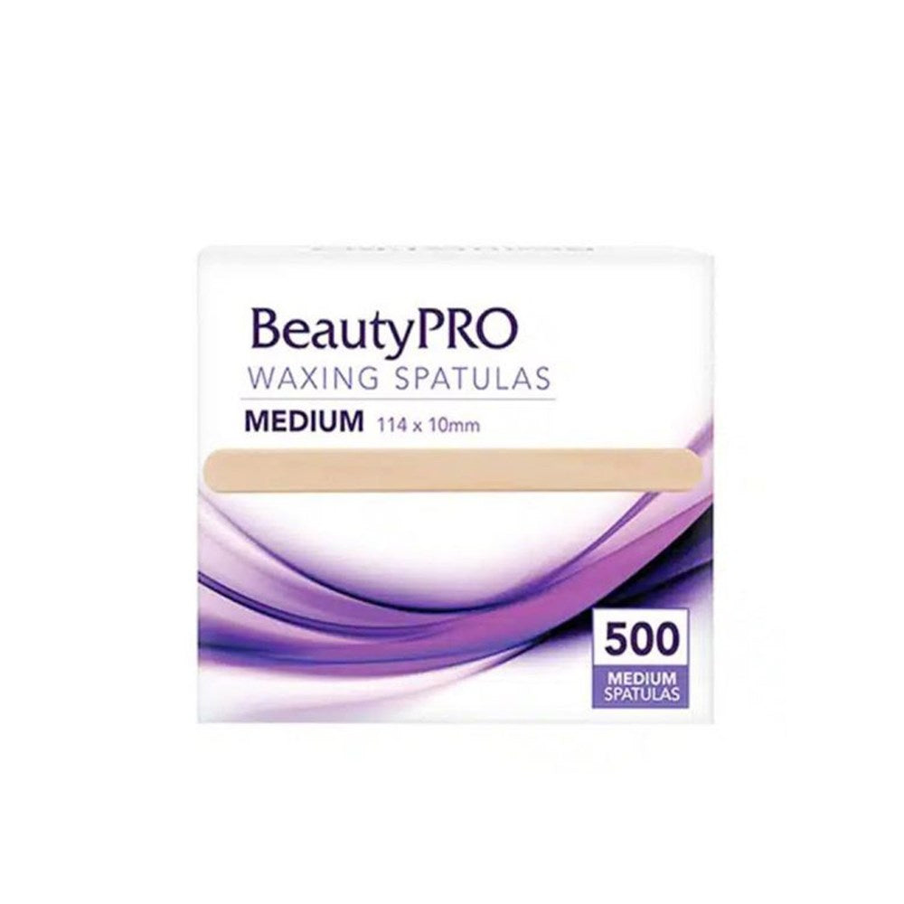 BeautyPRO Waxing Spatulas Medium-500 pcs