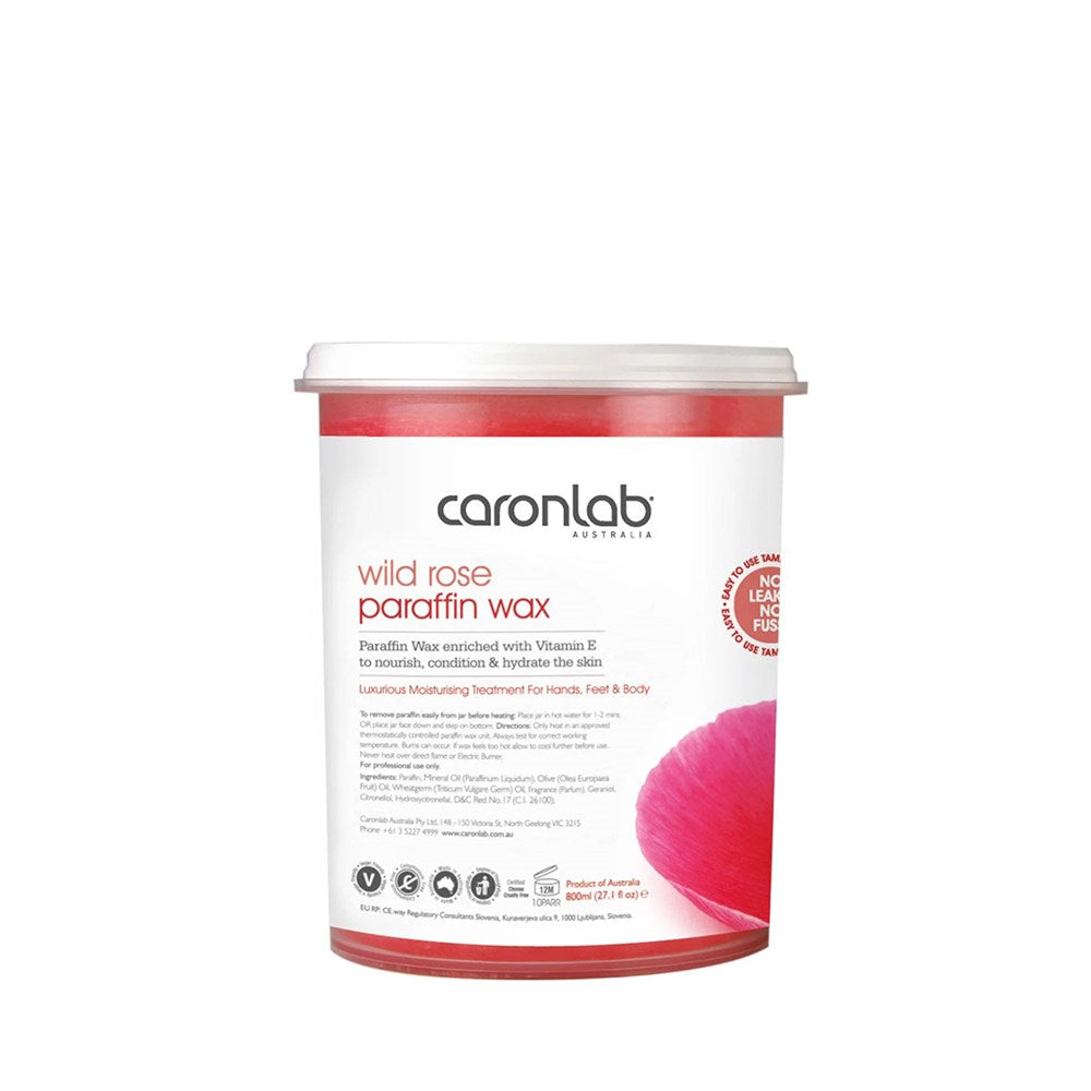 Caronlab Paraffin Wax Wild Rose 800ml