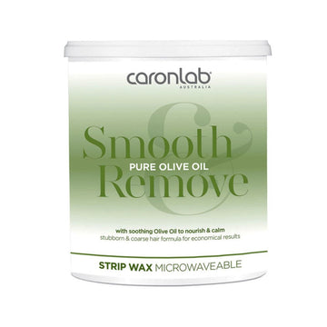 Caronlab Pure Olive Oil Strip Wax 800Ml Microwave To Pot