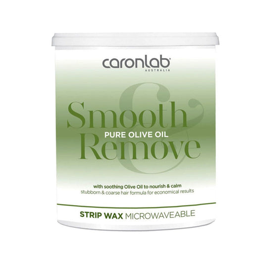 Caronlab Pure Olive Oil Strip Wax 800Ml Microwave To Pot