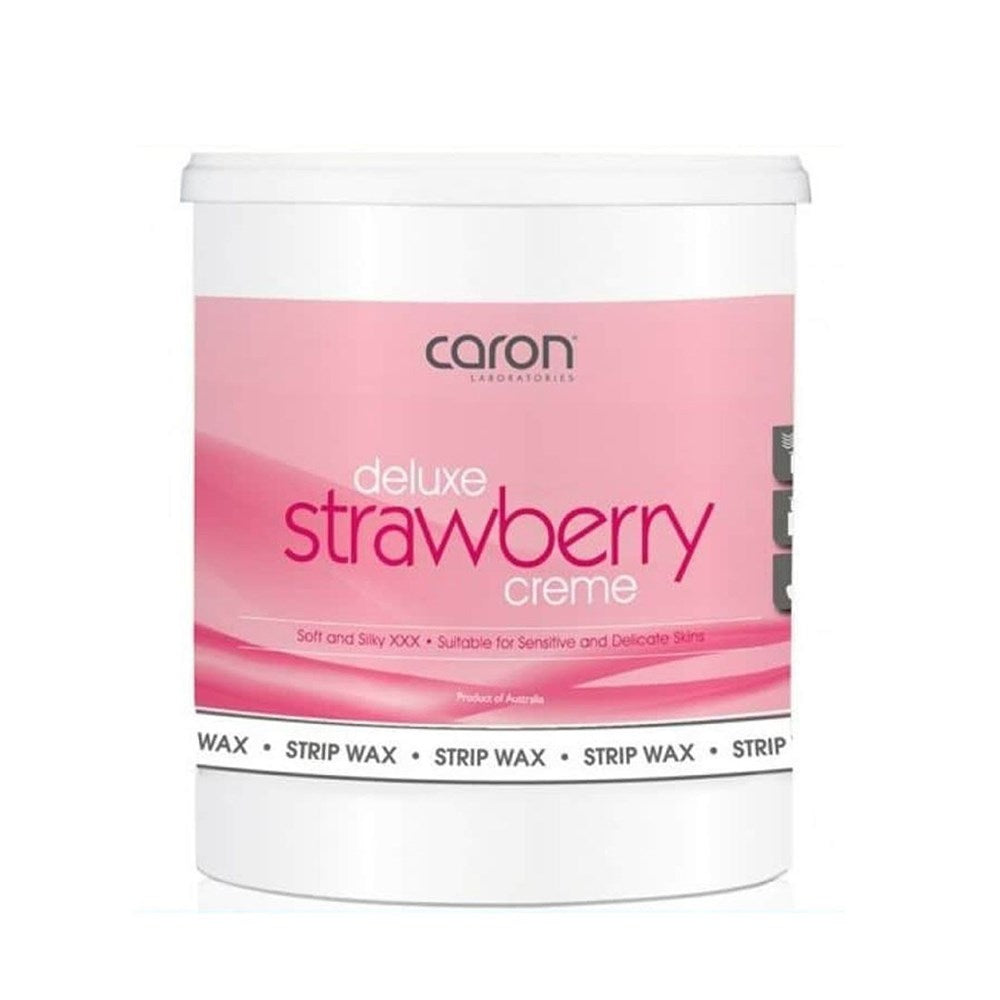 Caronlab Strawberry Creme Strip Wax 800ml