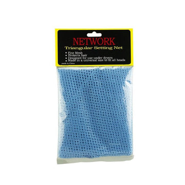Dress Me Up Network Triangular Setting Hair Net Blue