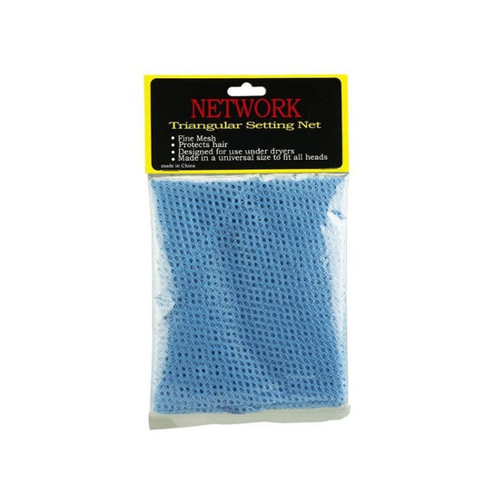Dress Me Up Network Triangular Setting Hair Net Blue