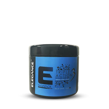 Elegance Triple Action Styling Hair Gel 500ml-Blue