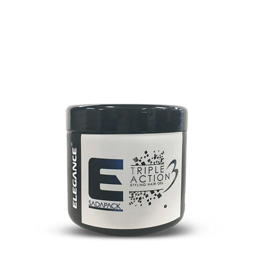 Elegance Triple Action Styling Hair Gel - White 500ml