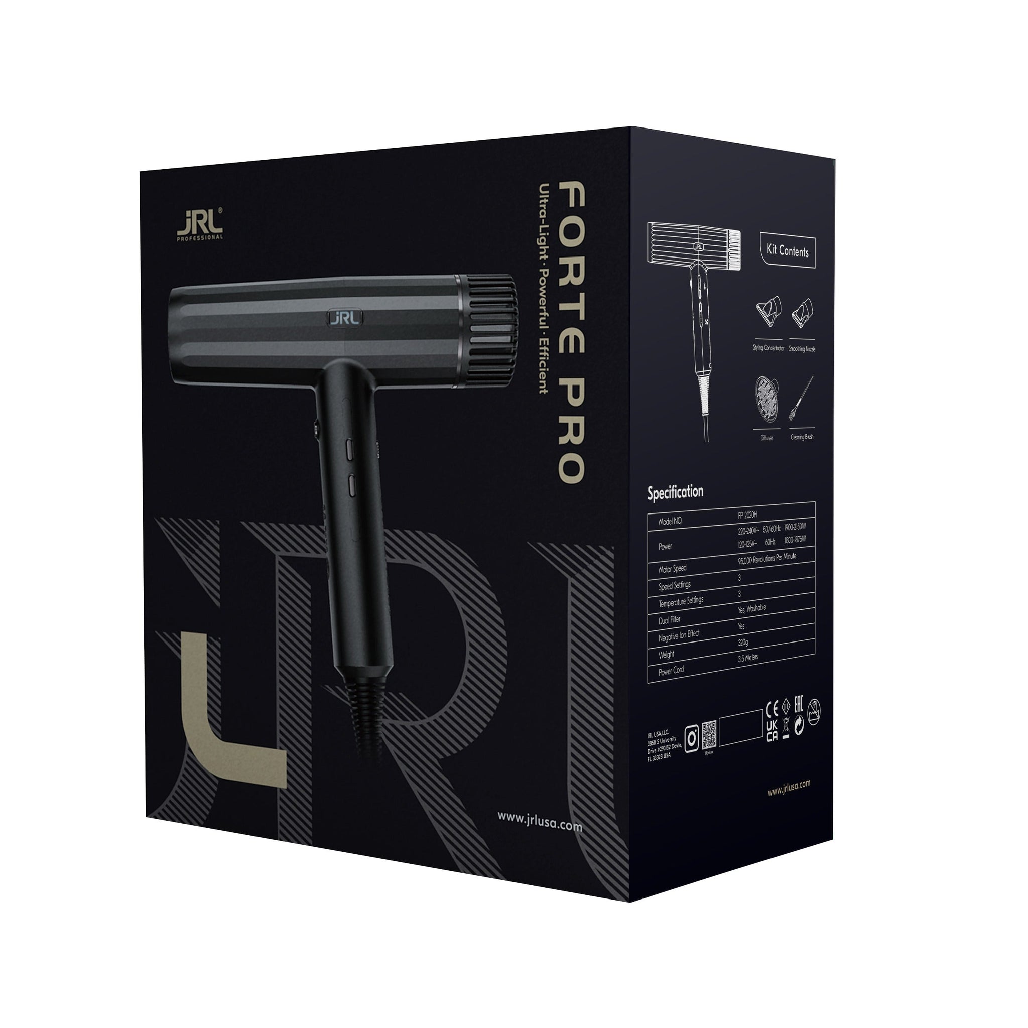 Jrl 2020h Forte Pro Hair Dryer