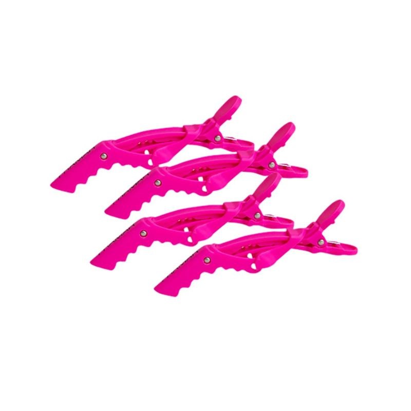 Framar Gator Grip Clips 4pk Pink
