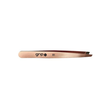 Grip® Tweezers Slanted Tip - Rose Gold