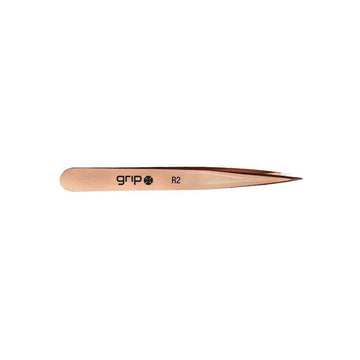 Grip® Tweezers Pointed Tip Stainless Steel - Rose Gold