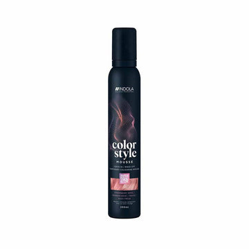 Indola Color Style Mousse 200ml- Strawberry Rose