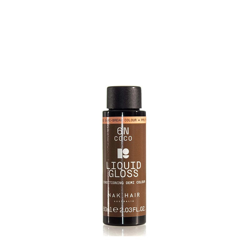 NAK Liquid Gloss Coco 60ml - 6N Dark Blonde Natural