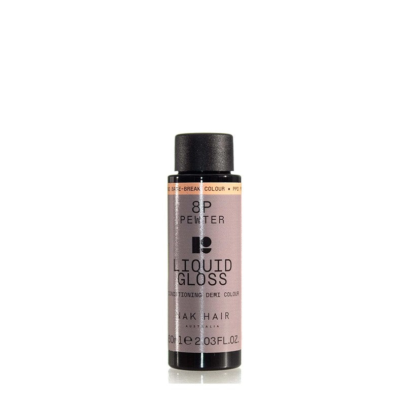 NAK Liquid Gloss Pewter 60ml - 8P Light Blonde Silver Violet