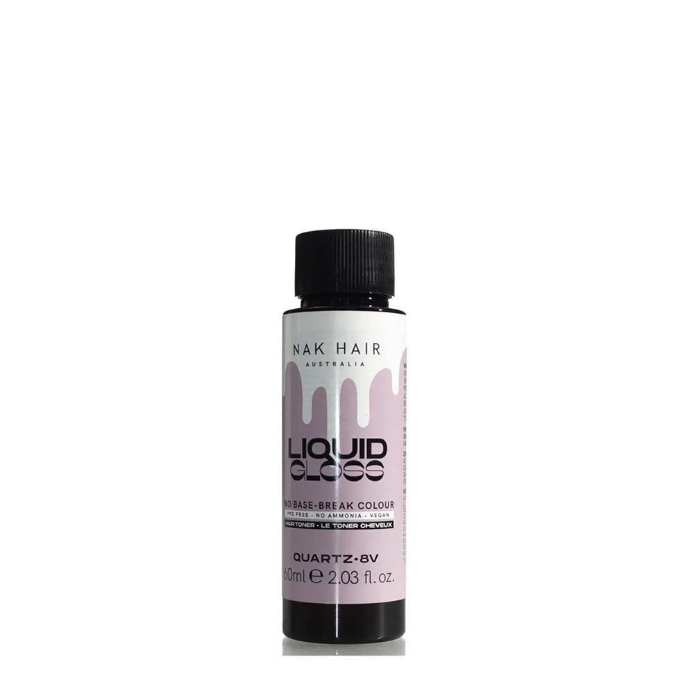 NAK Liquid Gloss Quartz 60ml - 8V Light Blonde Violet