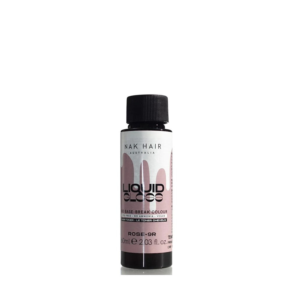 NAK Liquid Gloss Rose 60ml - 9R Palest Blonde Rose