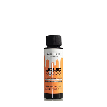 NAK Liquid Gloss Saffron 60ml - 7CC Medium Blonde Intense Copper