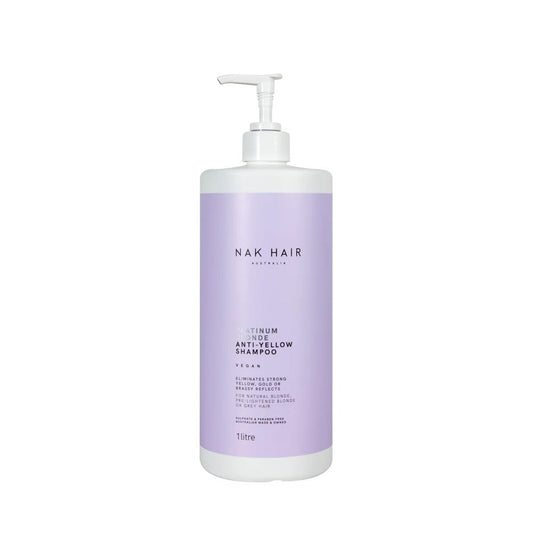 Nak Hair Platinum Blonde Shampoo - 1 Litre