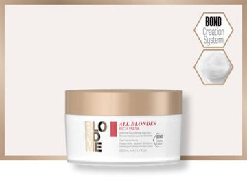 Schwarzkopf Blondme Rich Mask - 200 Ml