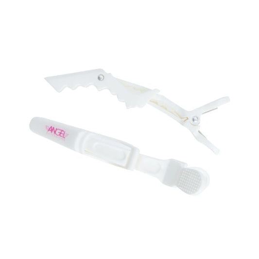Angel Extensions White Alligator Clips - 4 Pack