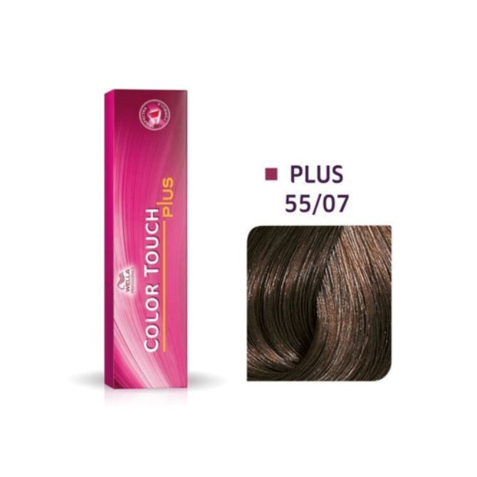 Wella Color Touch 55/07 60ml Light Brown Natural Brown