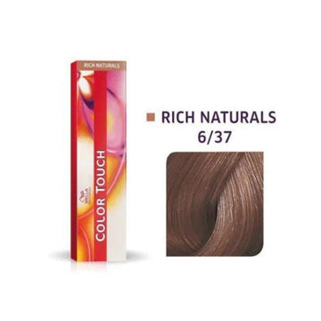Wella Color Touch 6/37 60ml Dark Blonde Gold Brown