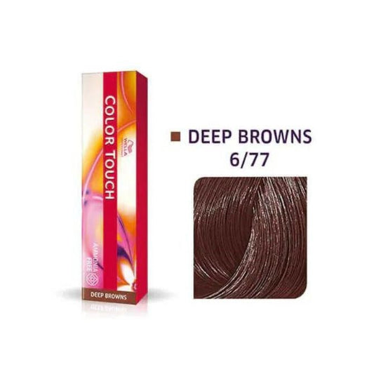 Wella Color Touch 6/77 60ml Dark Blonde Intensive Brown