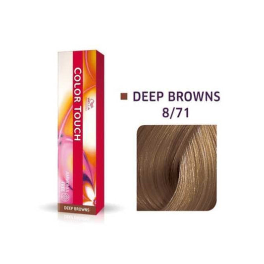 Wella Color Touch 8/71 60ml Light Blonde Brown Ash