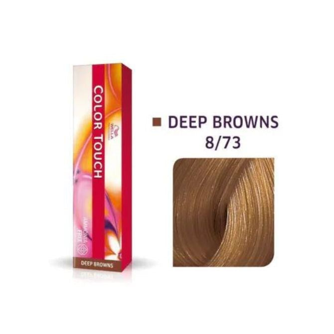 Wella Color Touch 8/73 60ml Light Blonde Brown Gold