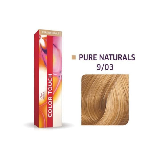 Wella Color Touch 9/03 60ml Lightest Blonde Natural Gold