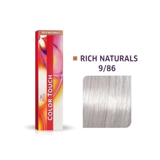 Wella Color Touch 9/86 60ml Very Light Blonde Pearl Violet