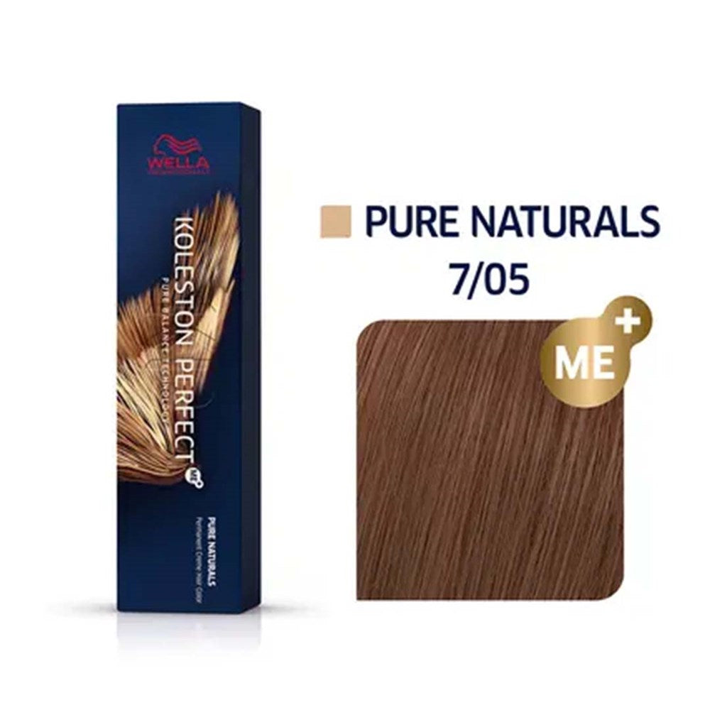 Wella Koleston Perfect 7/05 Medium Blonde Natural Mahogany 60G