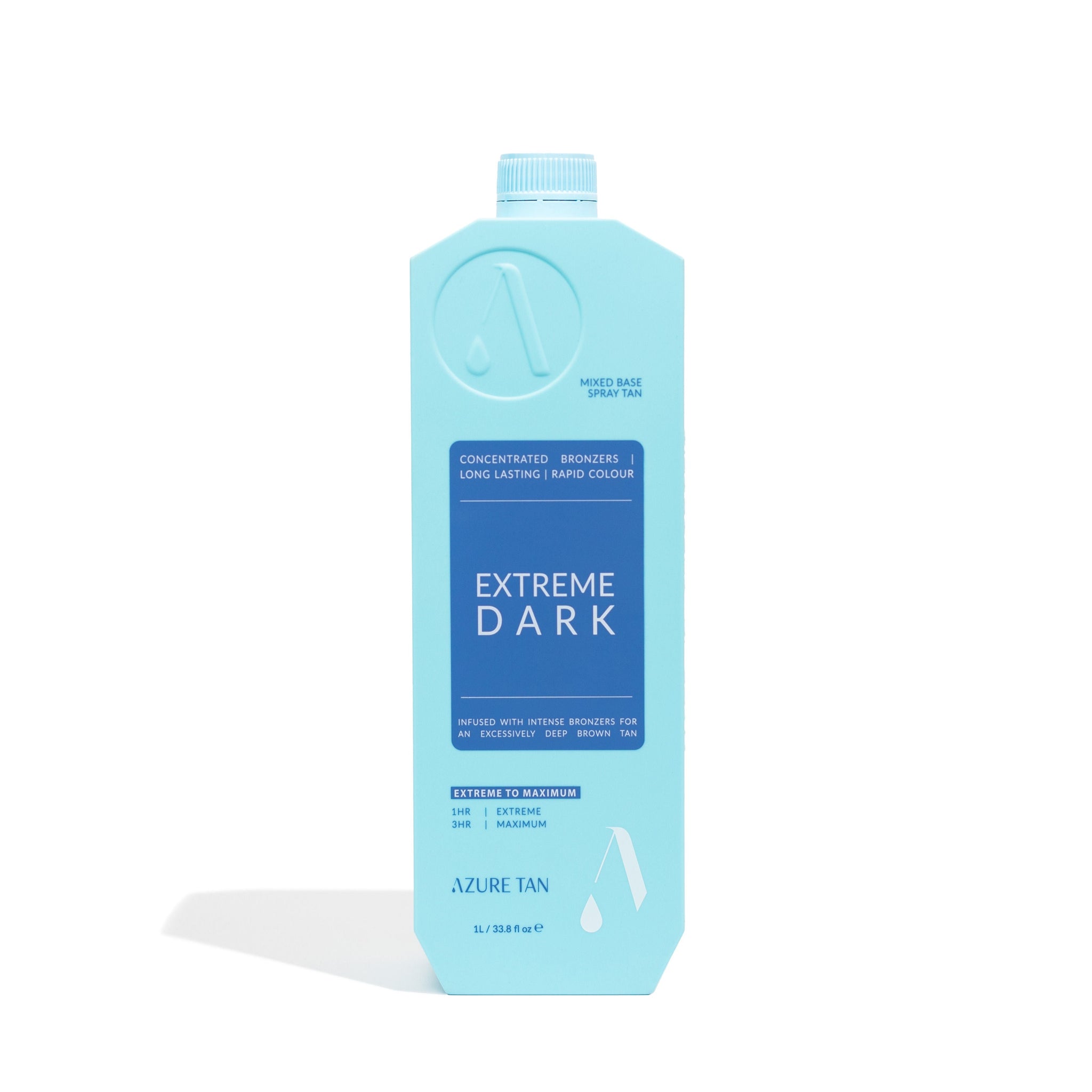 Azure Tan Pro Mist 1l - Extreme Dark - Extreme To Maximum