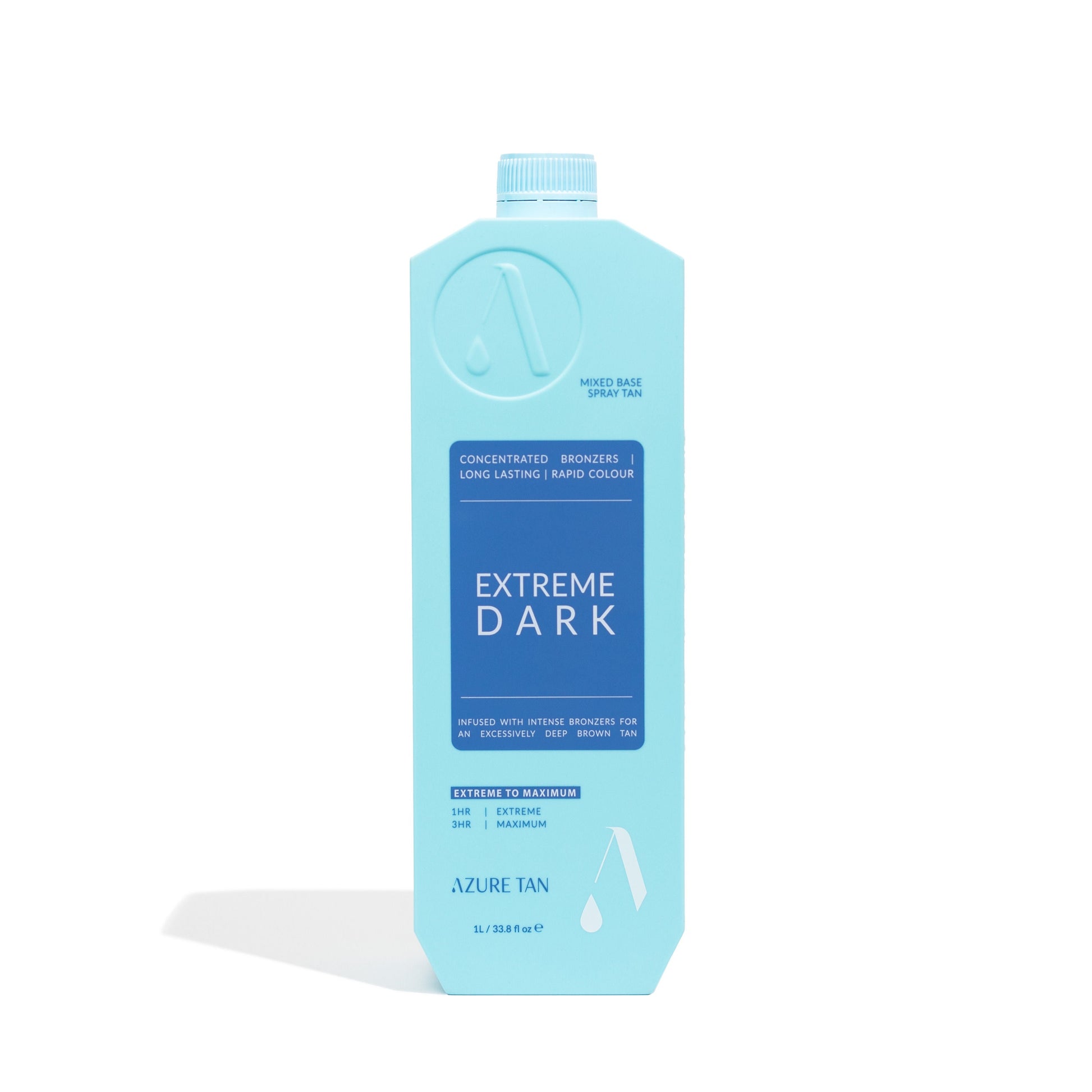 Azure Tan Pro Mist 1l - Extreme Dark - Extreme To Maximum