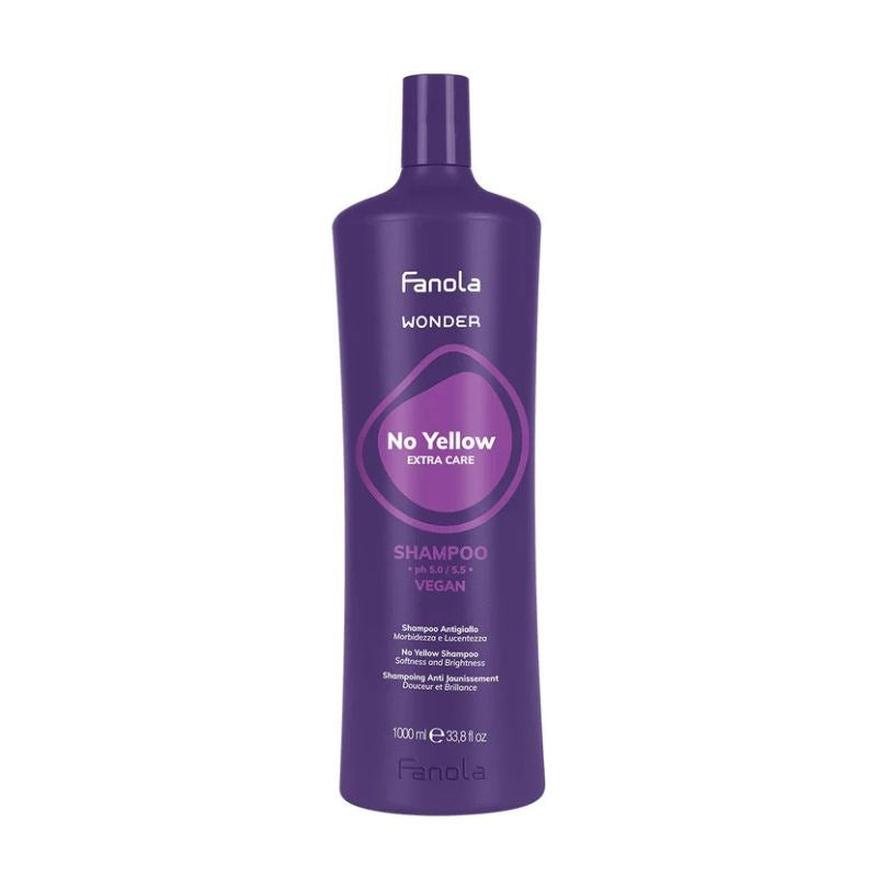 Fanola Wonder No Yellow Soft And Shine Shampoo 1 Litre