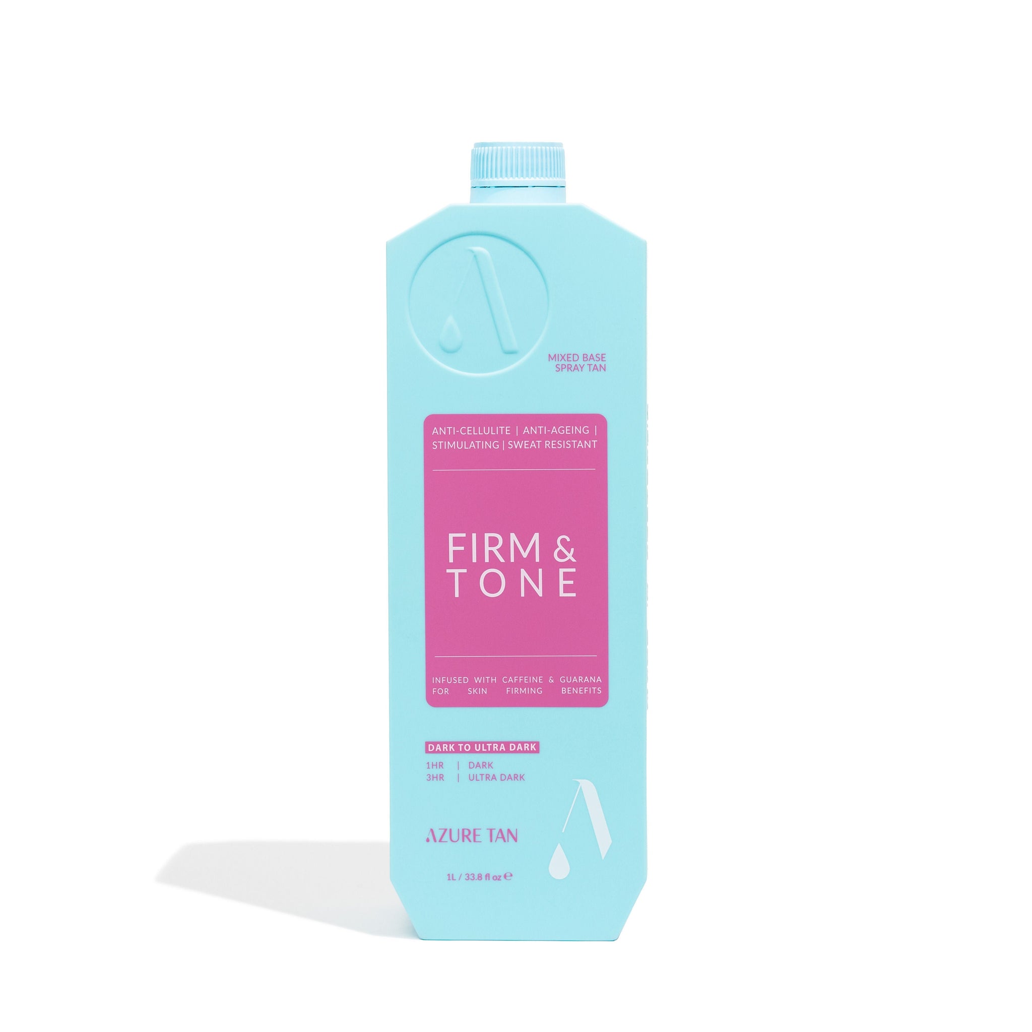 Azure Tan Pro Mist 1l - Firm & Tone - Dark To Ultra Dark