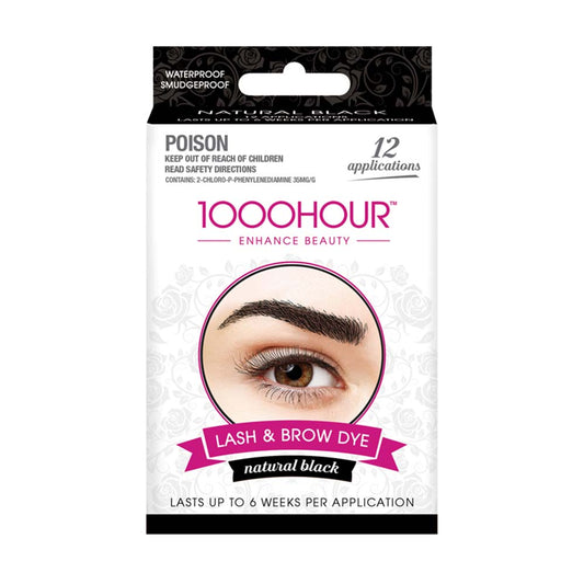 1000 Hour Lash & Brow Natural Black Dye Kit