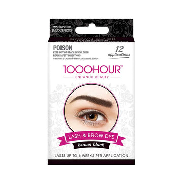 1000 Hour Lash & Brow Brown Black Dye Kit