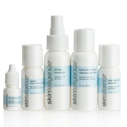 Skintelligence Five-Piece Skincare Travel Set