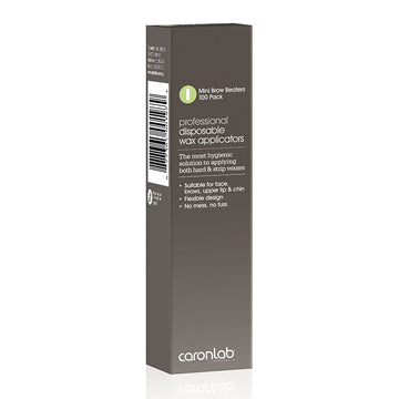 Caronlab Disposable Wooden Spatula Brow Beaters 100 Pack